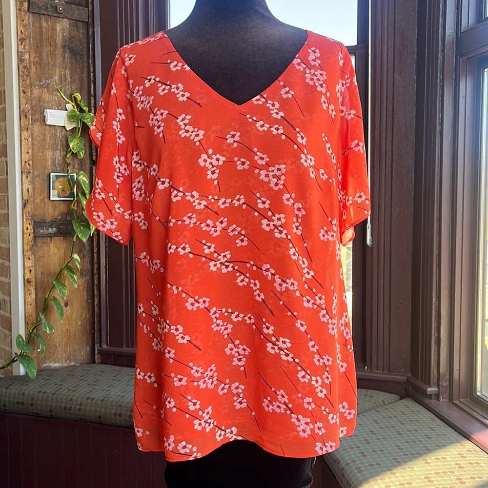 Beautiful cherry blossom blouse